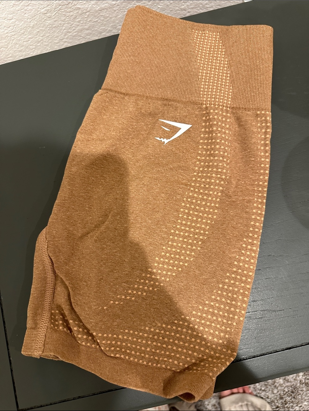 Gymshark Women’s Seamless High-Waist Bike Shorts — Copper
